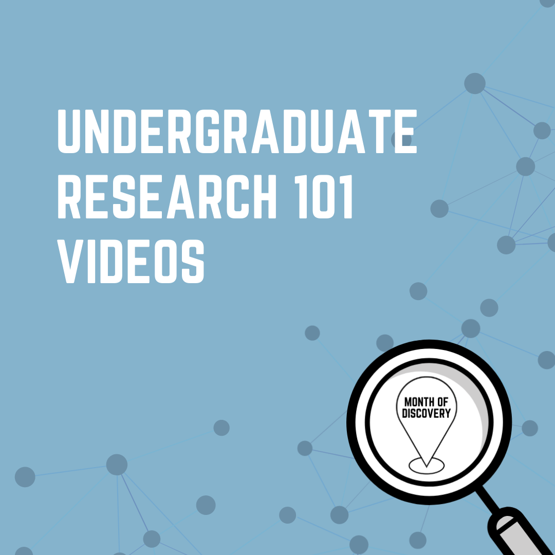 Undergrad Research 101 Videos